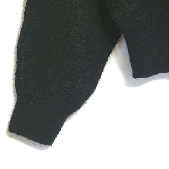 And Other Stories Yin Yang Colorblock Alpaca Wool Crew Neck Sweater Size XS - Picture 7 of 16